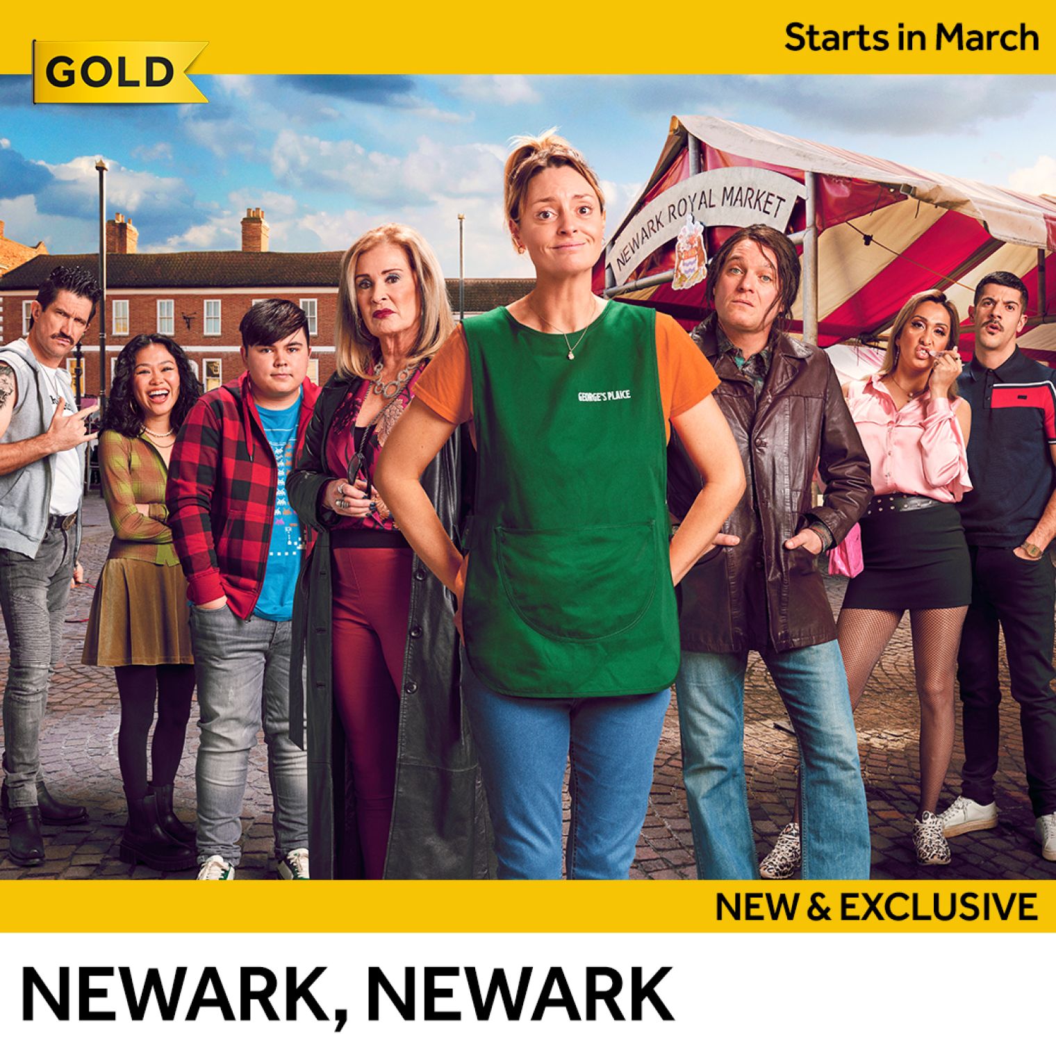The first images have dropped of Nathan Foad’s new comedy 'Newark Newark’