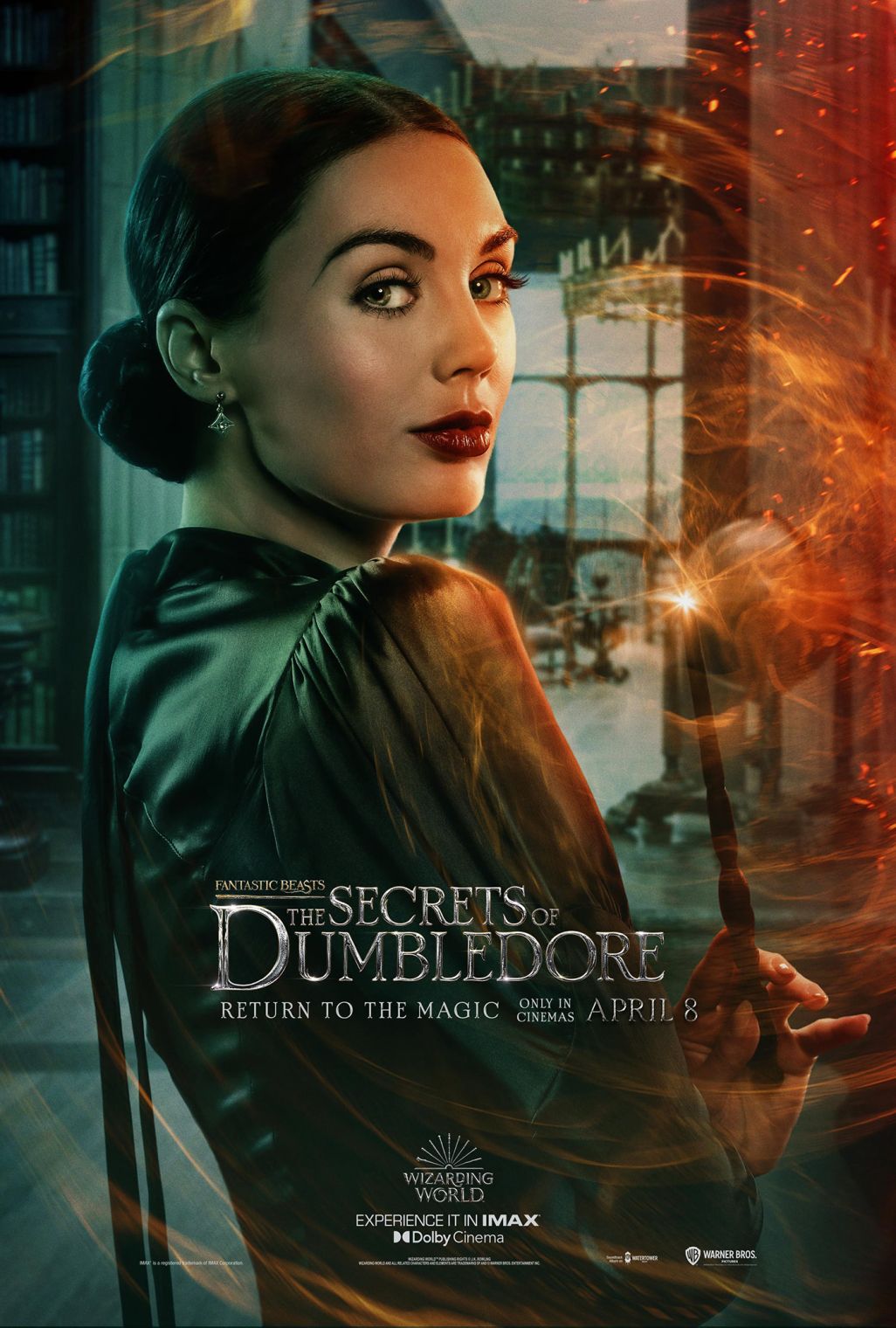 Fantastic Beasts: The Secrets of Dumbledore is released today starring Poppy Corby-Tuech