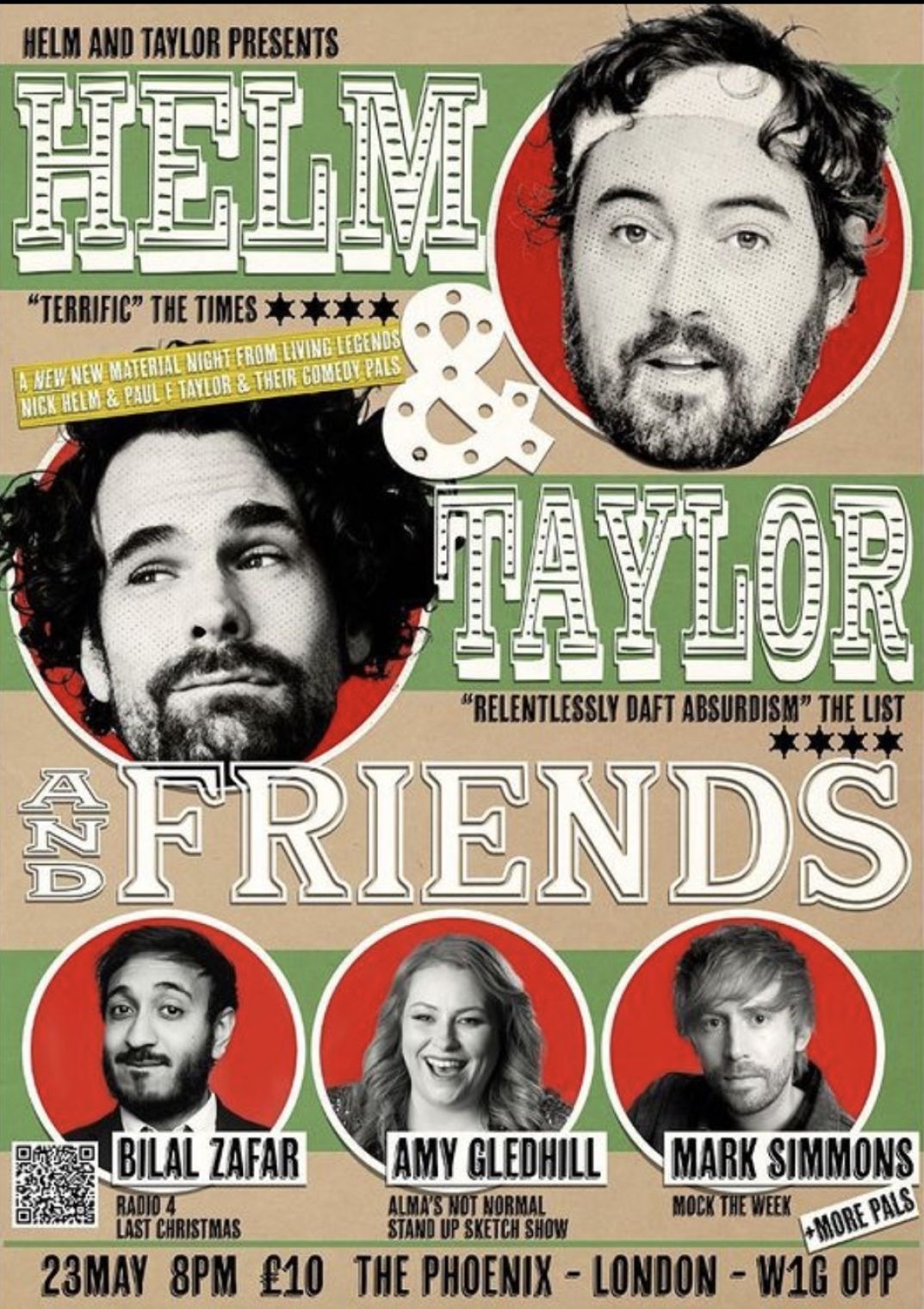 Nick Helm launches a new monthly comedy night with the first taking place in London on Monday