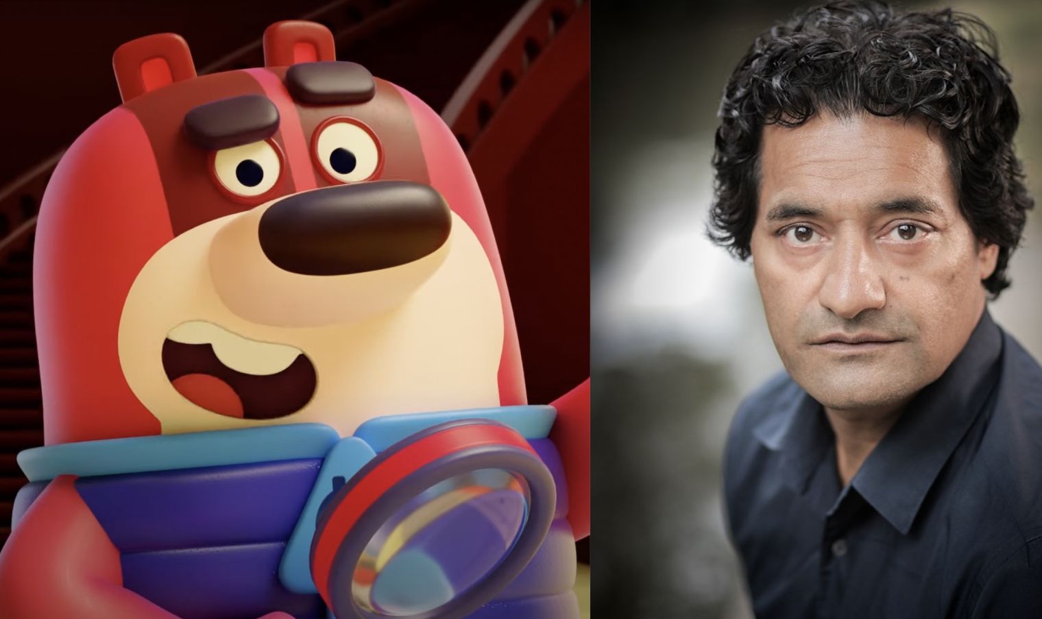 Narinder Samra stars as the voice of Detective Stripes in new pre-school animation series Big Tree City