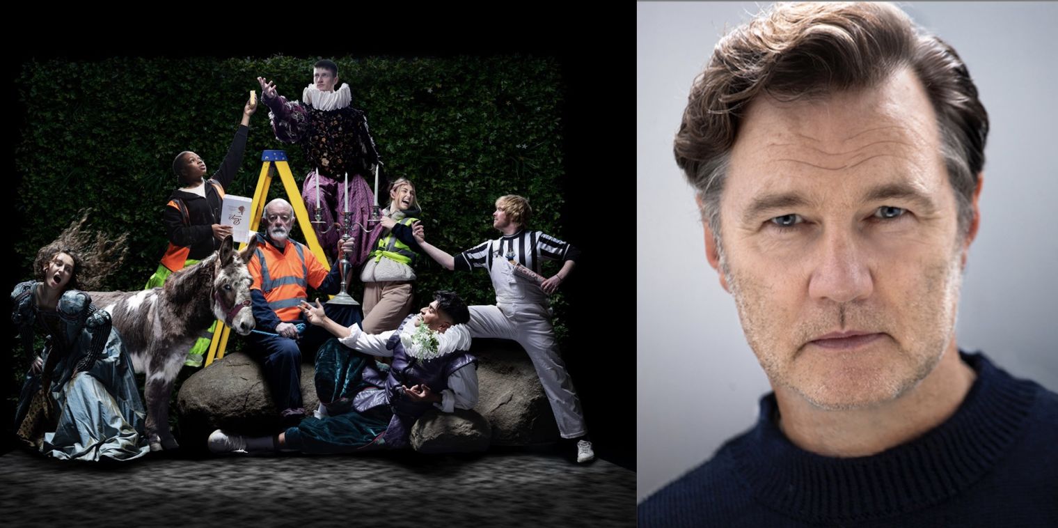 David Morrissey voices Oberon in A Midsummer Night's Dream which premieres tonight at the newly opened Shakespeare North Playhouse