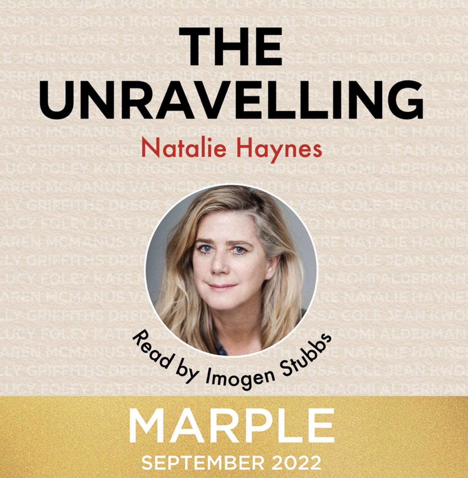 Imogen Stubbs narrates one of twelve short stories in the new 'Marple' detective series available as audiobooks from today