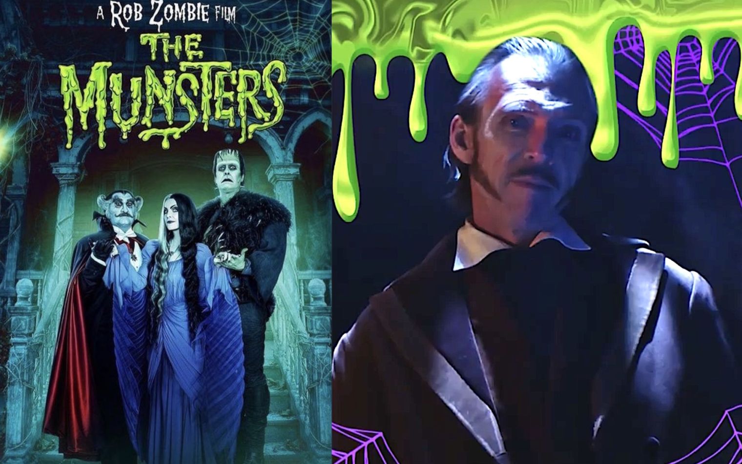 Richard Brake stars as Dr Henry Augustus Wolfgang in Rob Zombie's ’The Munsters’ which is now available to stream in the UK. 