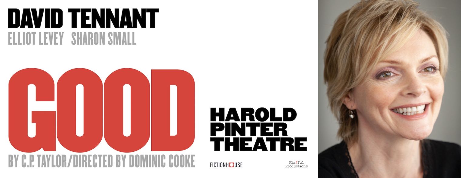 Sharon Small's new play 'Good' opens tonight at London's Harold Pinter Theatre