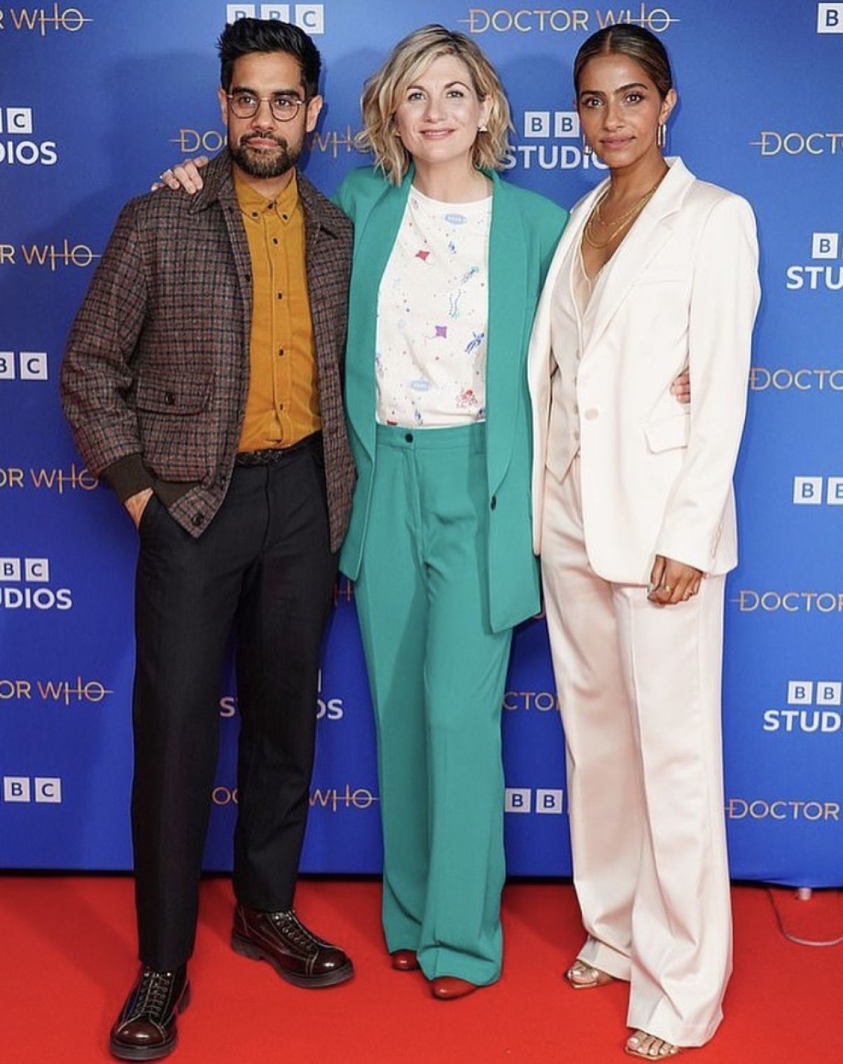 Sacha Dhawan attends the premiere of 'Doctor Who: The Power of the Doctor' last night in Mayfair