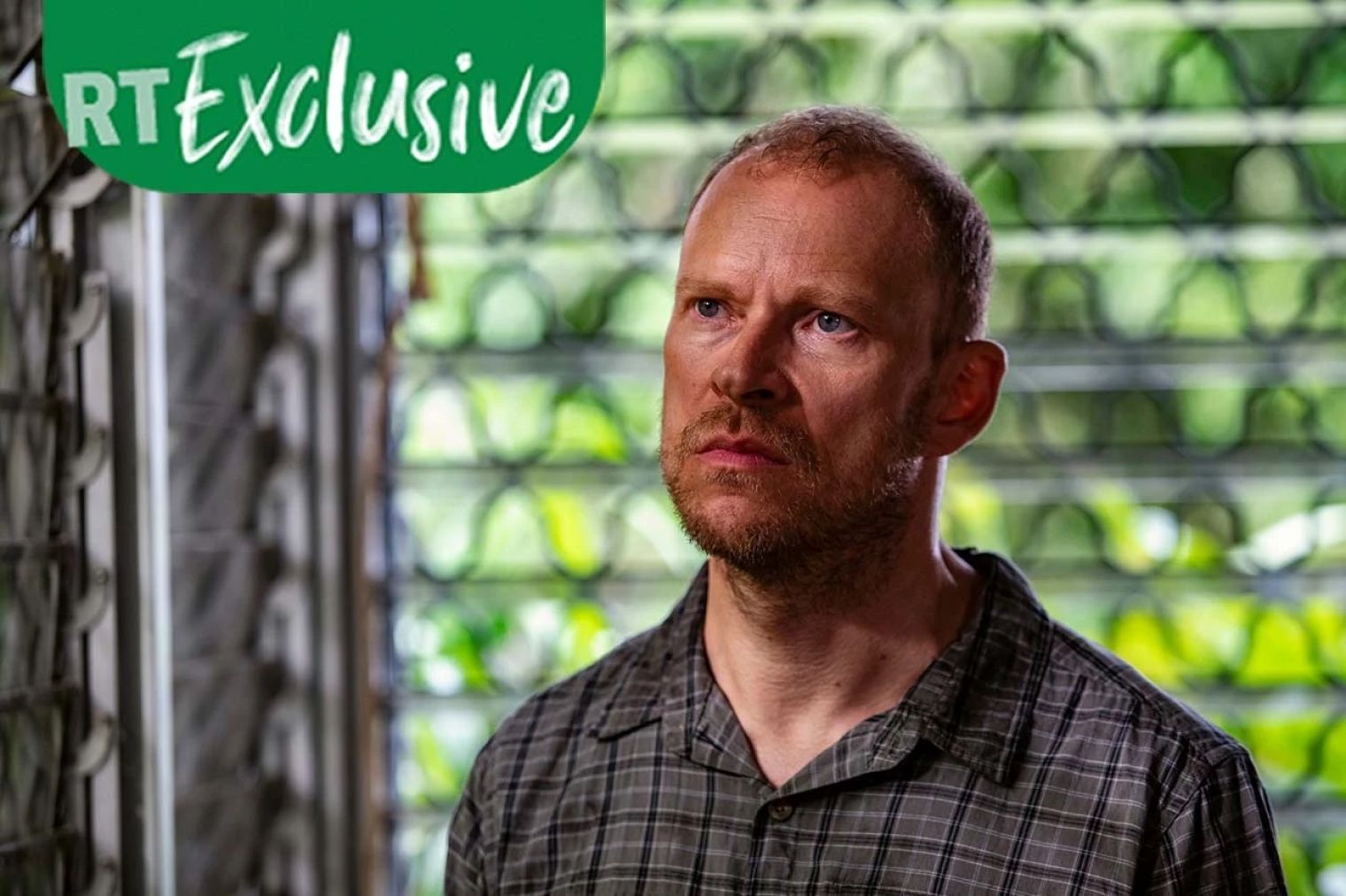 Robert Webb guest stars as Justin West, a ‘doomsday prepper’, in tonight’s episode of Death in Paradise, at 9pm on BBC One. 