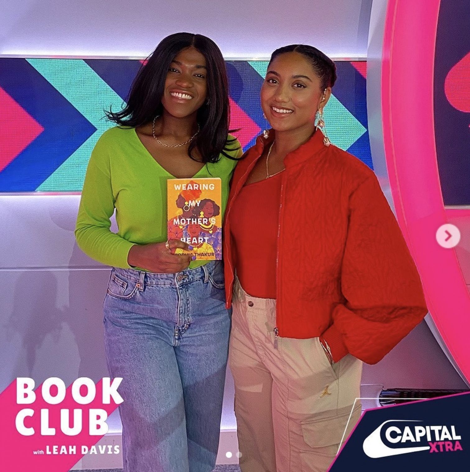 Sophia Thakur is this week's special guest on Leah Davis's Capital XTRA Book Club