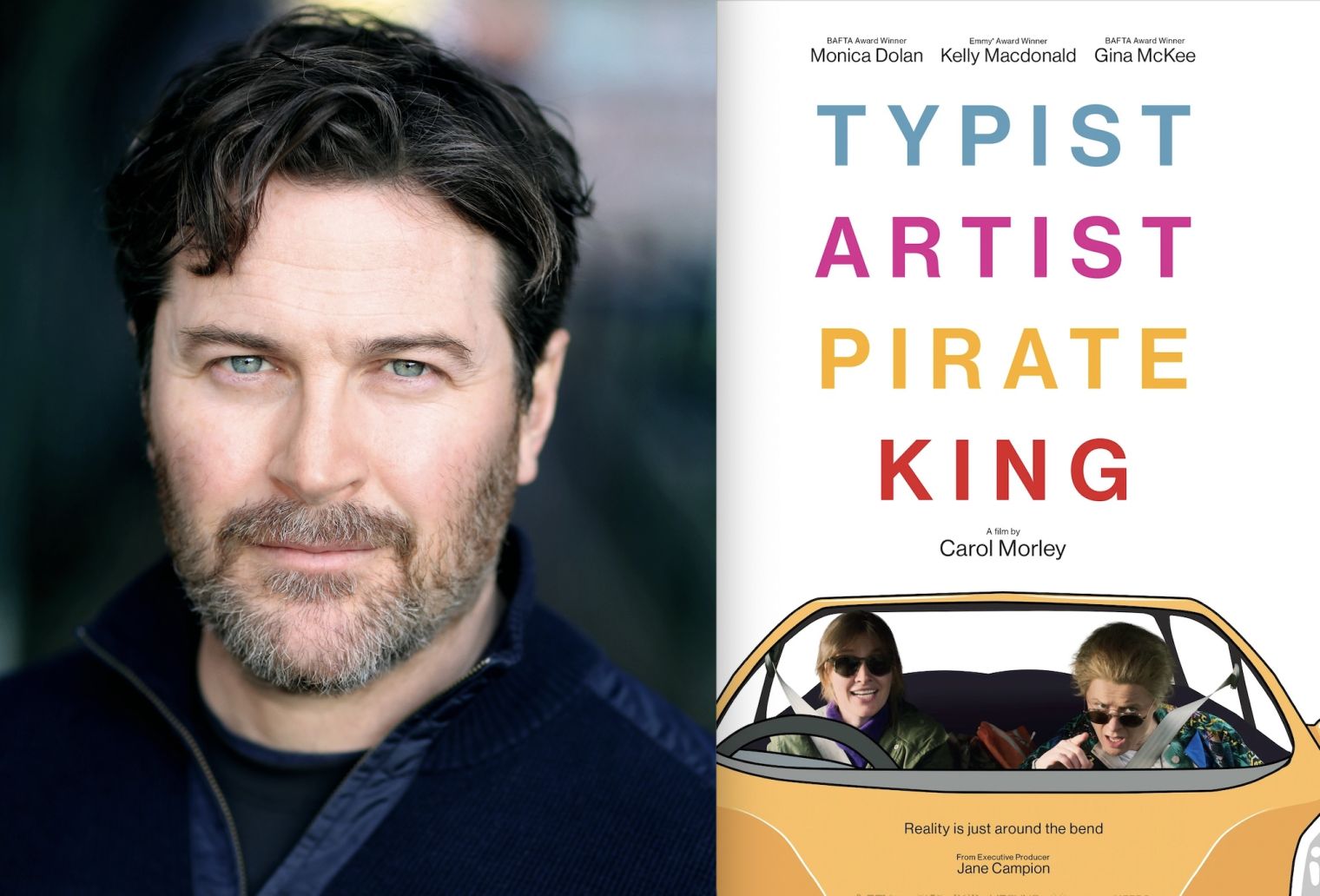 Kieran Bew plays Gabe Patier in 'Typist Artist Pirate King' which has its UK premiere at the Glasgow Film Festival this week