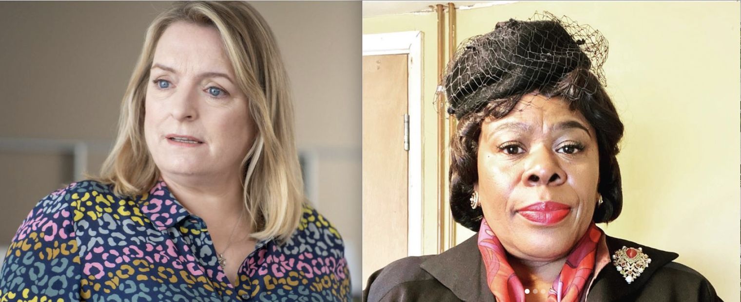 See Claire Rushbrook and Sutara Gayle in 'Magpie Murders’, coming to BBC One and iPlayer this Saturday night