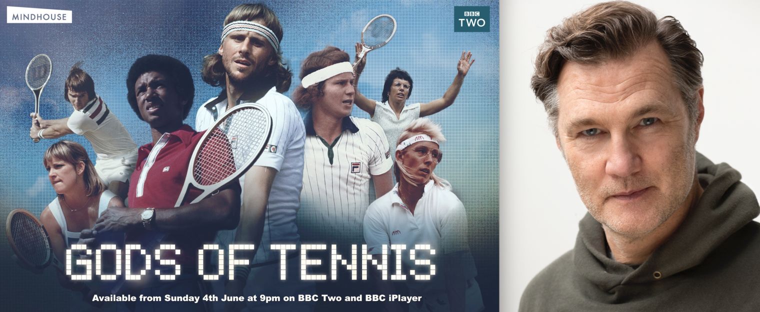David Morrissey narrates 'Gods of Tennis' which is available BBC iPlayer now Voiceover London - Anthea Represents