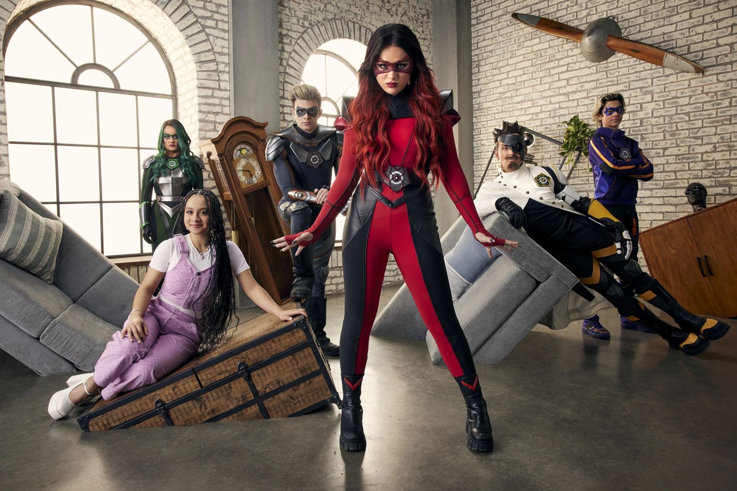 Isabella Pappas is back as teenage supervillain Havoc in series 2 of The Villains of Valley View