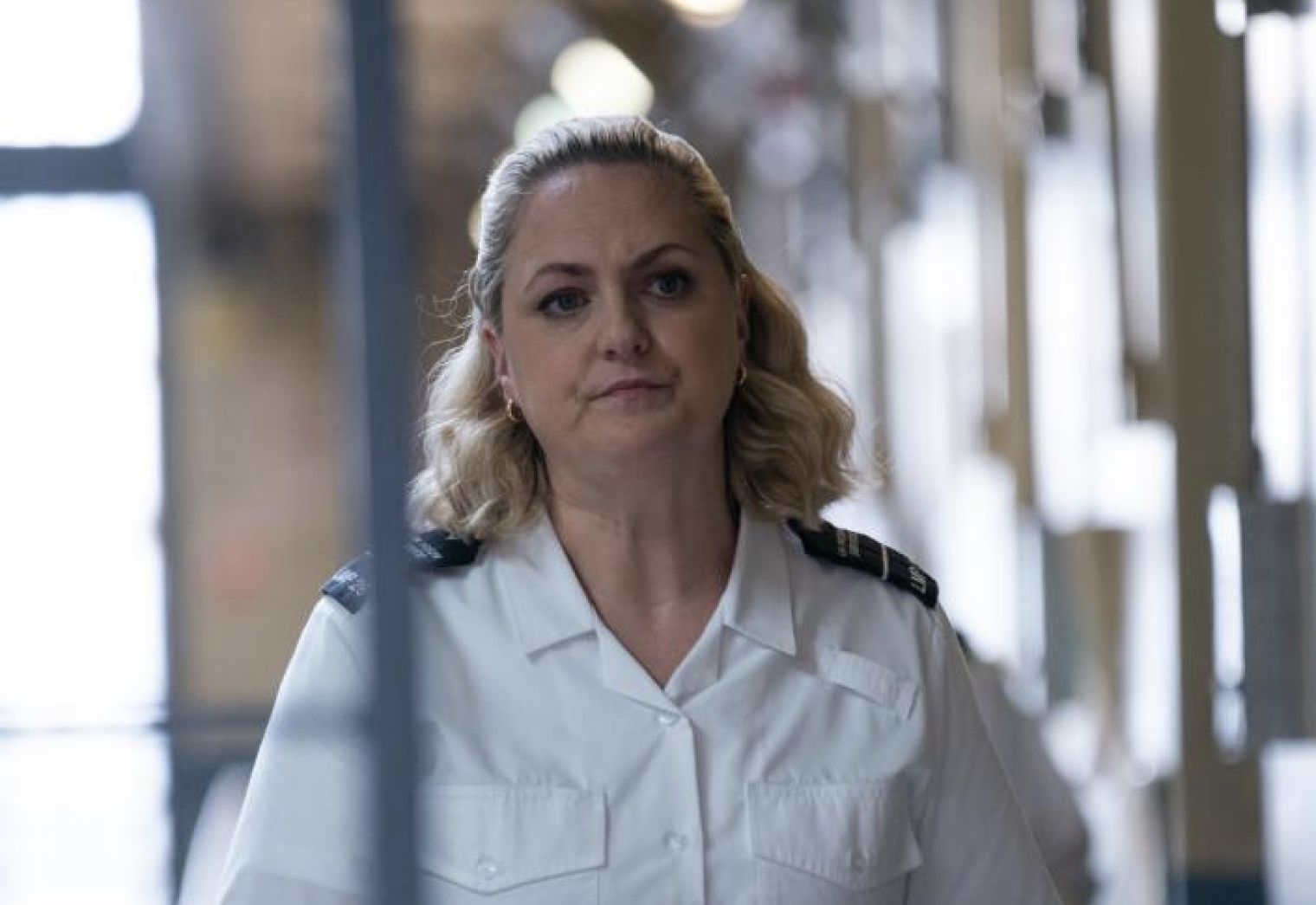 Laura Checkley returns as no-nonsense prison guard Jackie in series 2 of Channel 4’s comedy-drama Screw