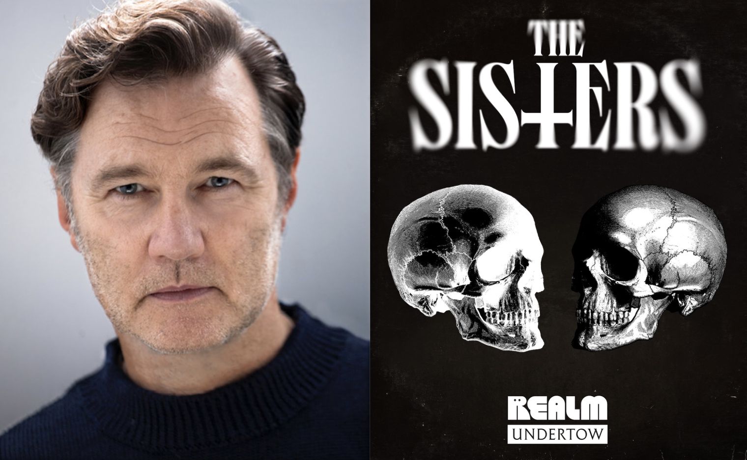 David Morrissey plays Mark in ’The Sisters’ a brand new supernatural horror podcast series
