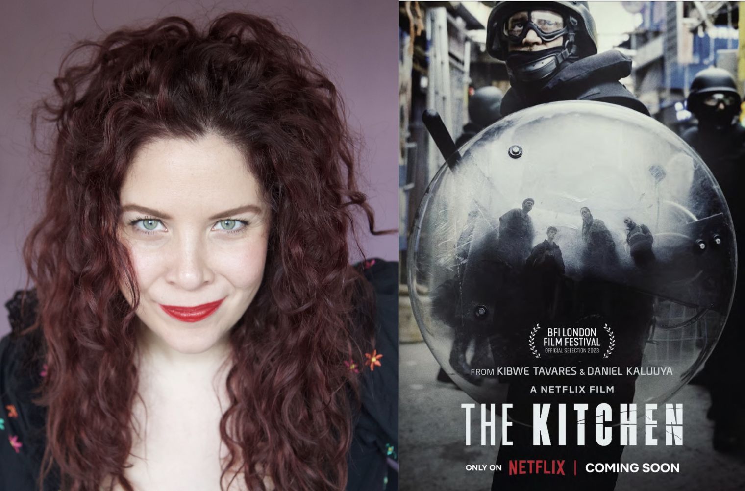 Lola-Rose Maxwell has a major role playing Fiona in dystopian thriller ‘The Kitchen’, written and directed by Black Panther star Daniel Kaluuya