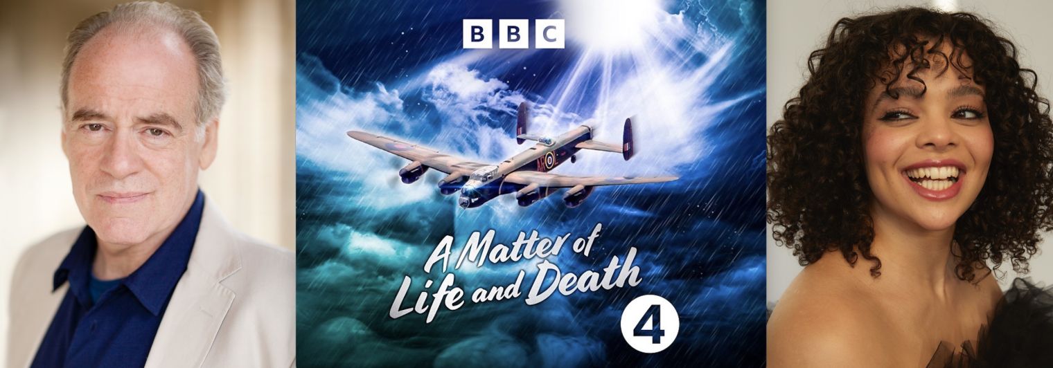 Lydia West and Geoff McGivern star in new Radio 4 drama ‘A Matter of Life and Death’, which is based on the classic 1946 WWII fantasy-romance film