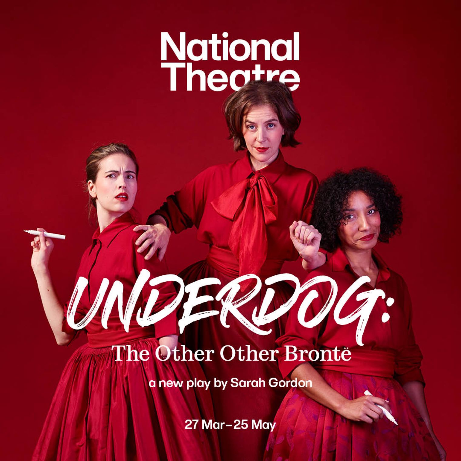 Gemma Whelan is to star as Charlotte Brontë in new play ‘Underdog: The Other Other Brontë’ which opens at London's National Theatre in March 2024
