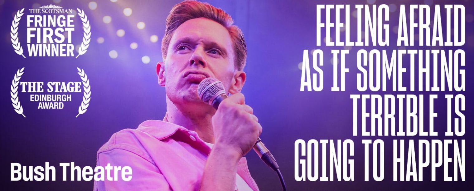 Samuel Barnett’s one-man hit show ‘Feeling Afraid as if Something Terrible is Going to Happen' opens at London’s Bush Theatre tonight