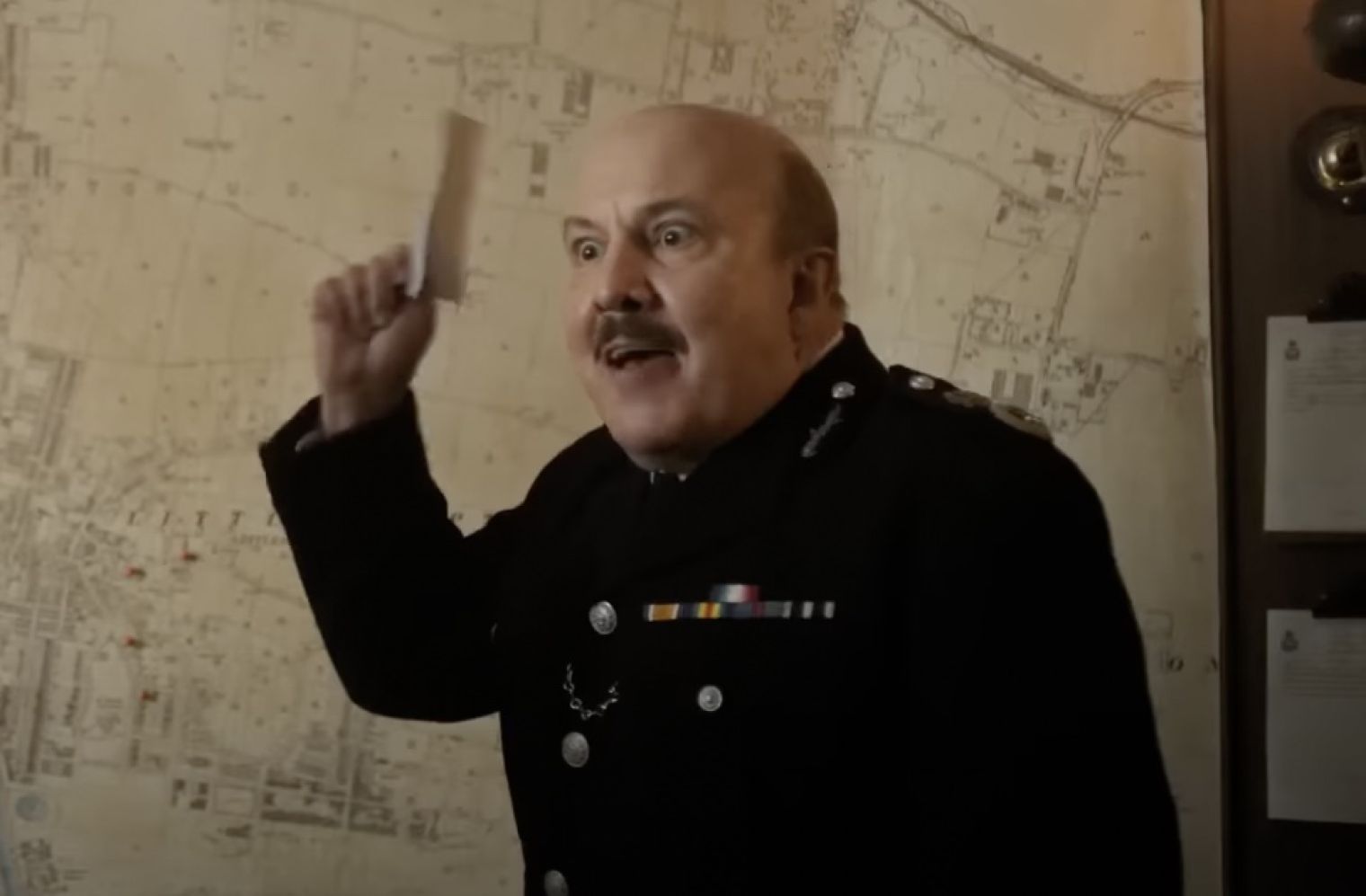 Paul Chahidi stars as the bumbling Chief Constable Spedding in Wicked Little Letters which has had a release date of 23rd February 2024 announced