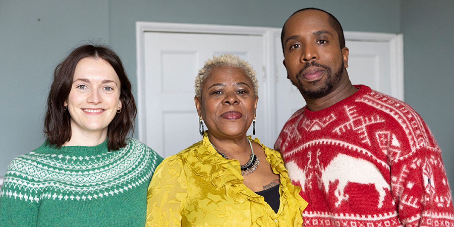 Sutara Gayle guest stars in the Ghosts Christmas Special on BBC One on Christmas Day at 7.45pm