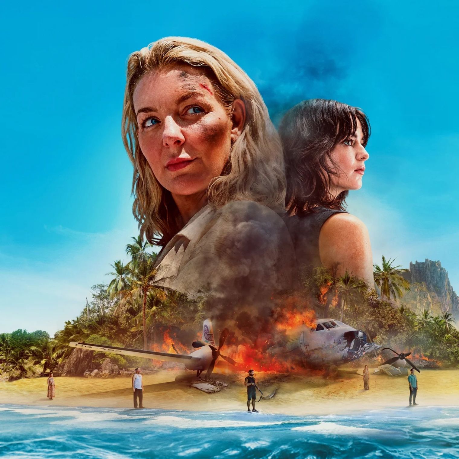 Céline Buckens stars in The Castaways which is available to stream on Paramount Plus from today