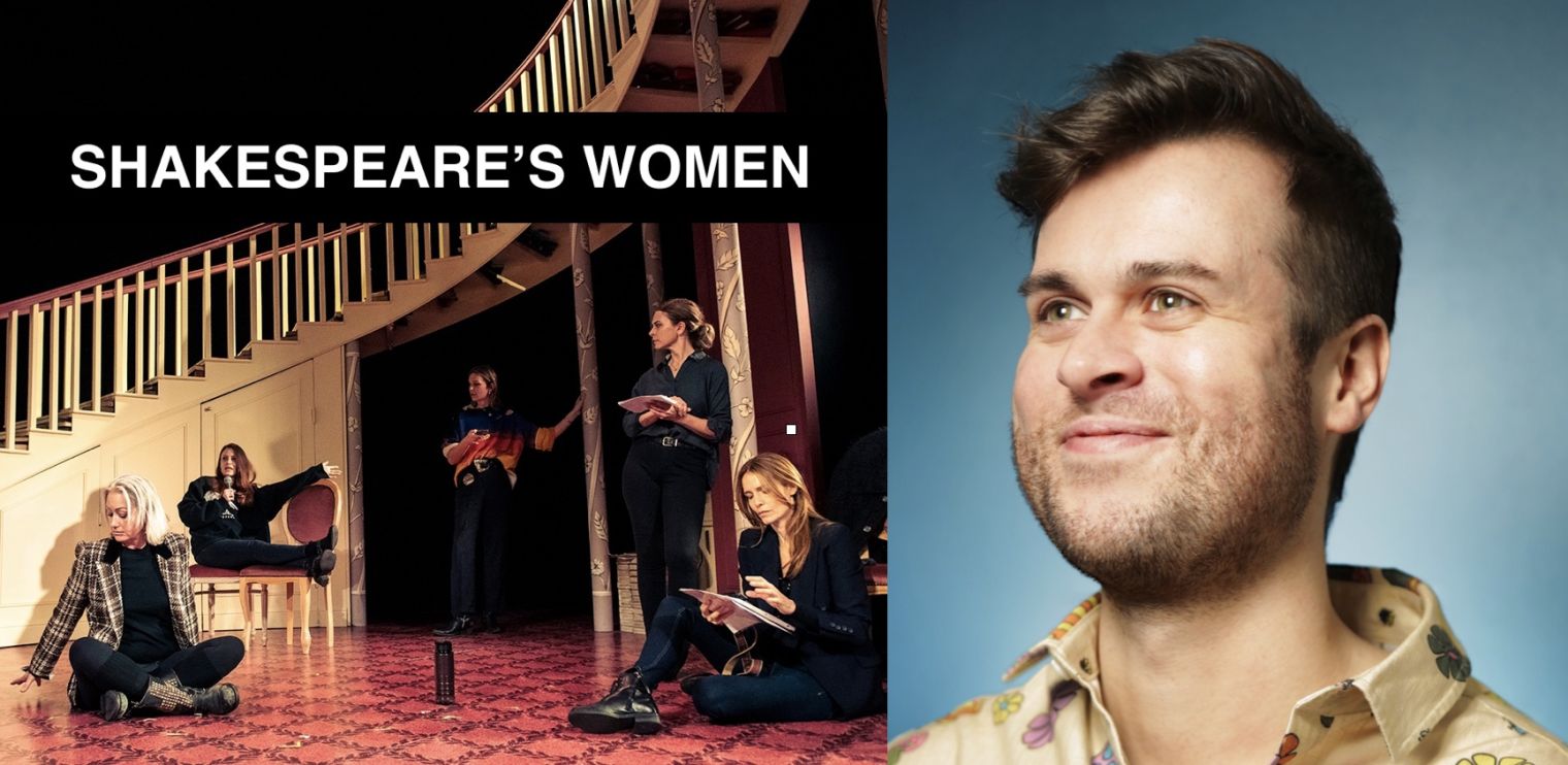 Nathan Foad stars as Malc in ‘Shakespeare’s Women’, a brand new play, in support of Refuge, which premieres at The Globe Theatre on Sunday