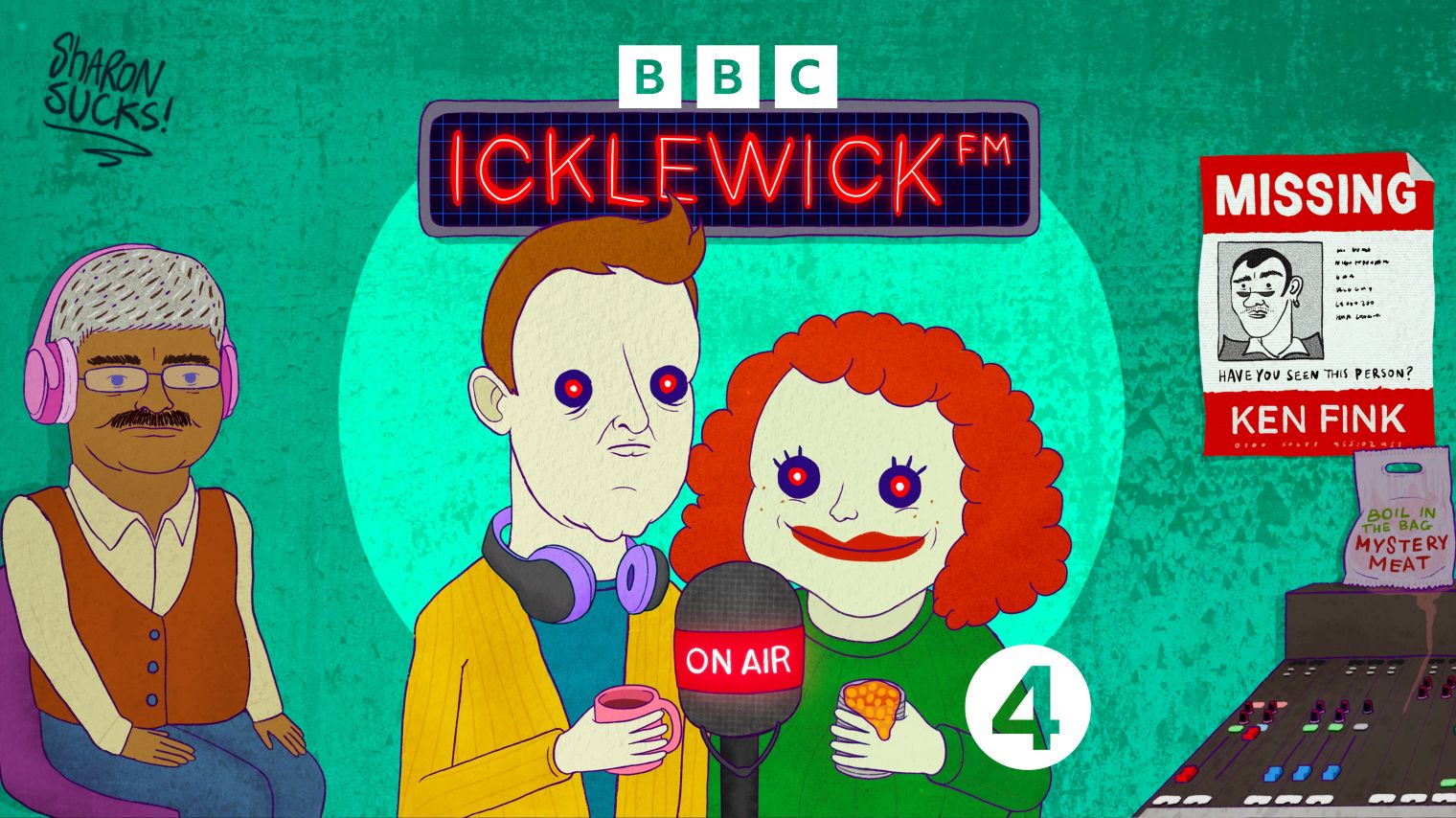 Amy Gledhill and Chris Cantrill's new Radio 4 comedy series ‘Icklewick FM' kicks off next Tuesday 23rd January at 11pm