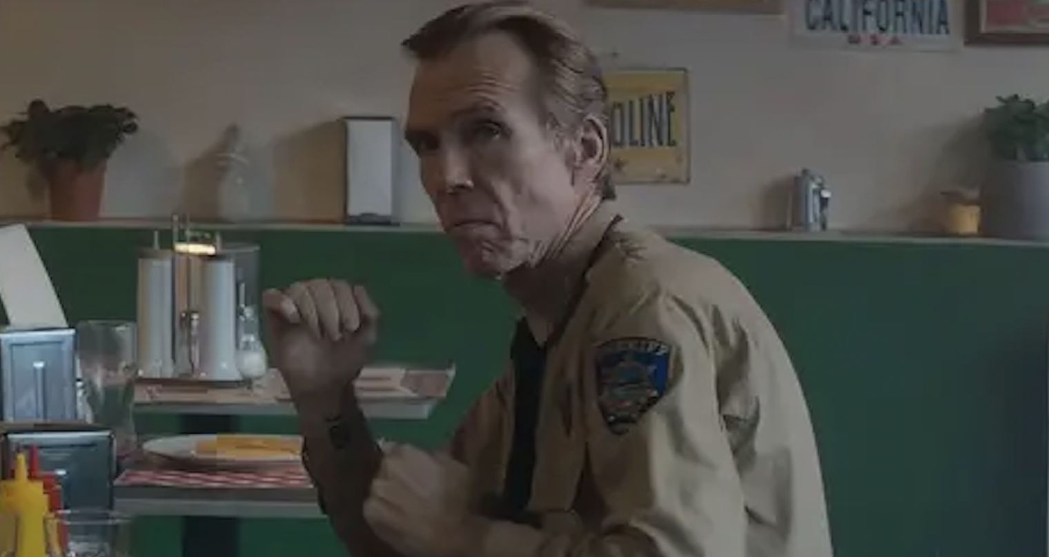 Richard Brake stars as Sheriff Rotter in horror film ’The Strangers: Chapter 1’ which is released in UK cinemas tomorrow