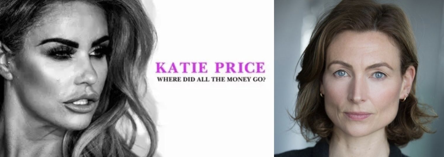 Annabel Mullion narrates ‘Katie Price: Where Did All the Money Go?’ which airs on Sunday night at 9pm on Channel 5