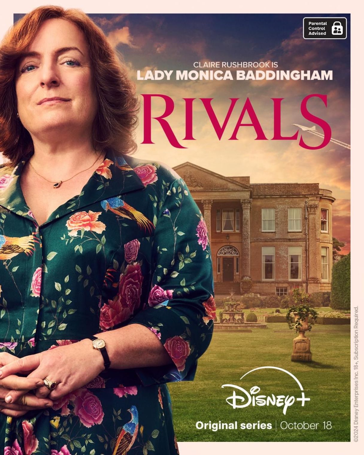 Disney+ reveals their brand new trailer for 'Rivals' which stars Claire Rushbrook as Lady Monica Baddingham