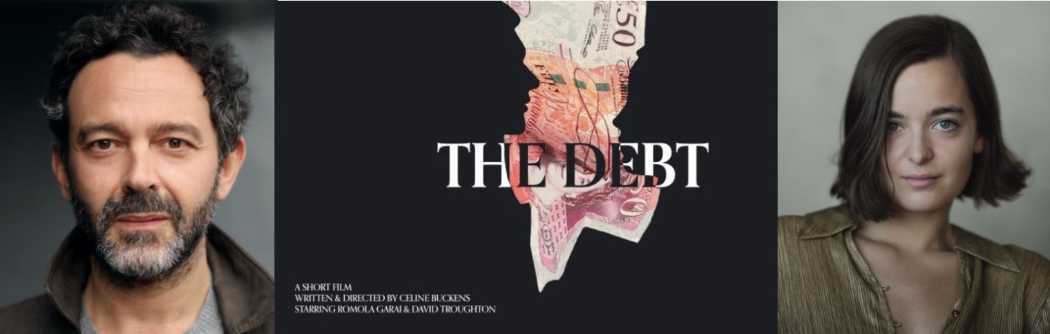 Céline Buckens' second directorial venture 'The Debt' has won Best Drama Short Film at the New Renaissance Film Festival