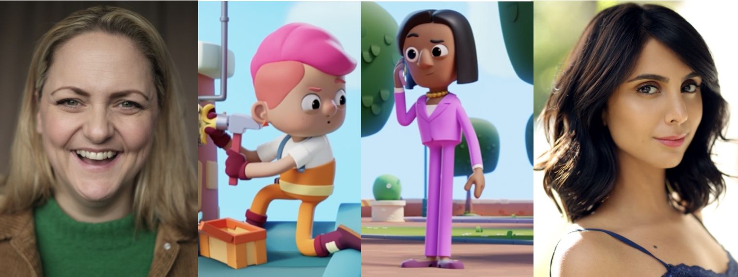 Hear Anjli Mohindra and Laura Checkley in brand new CBeebies animated series Mojo Swoptops, starting today and every day at 4.15pm