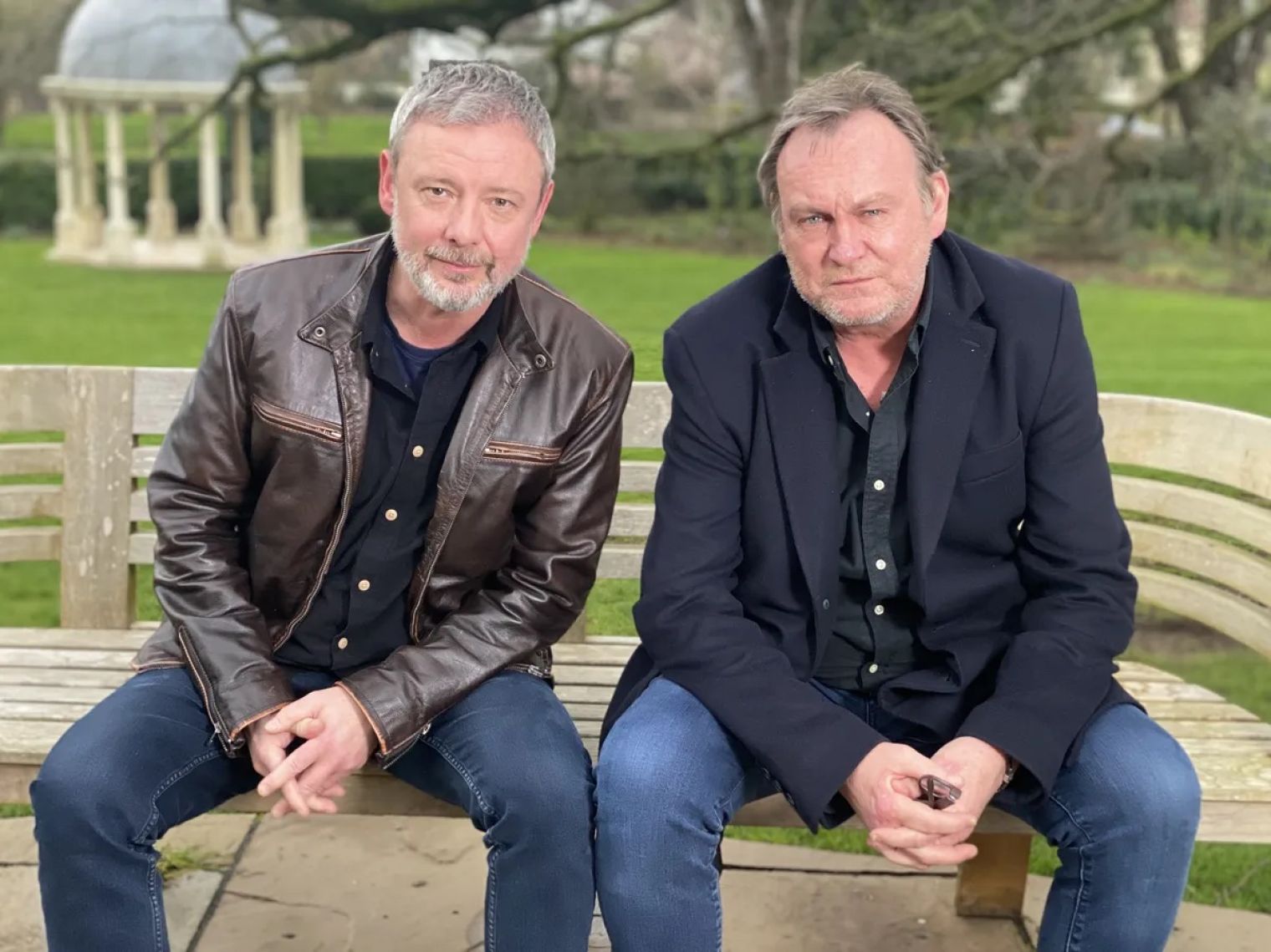 John Simm reunites with his Life on Mars co-star Philip Glenister in tonight's episode of 'DNA Journey' on ITV1 at 9pm