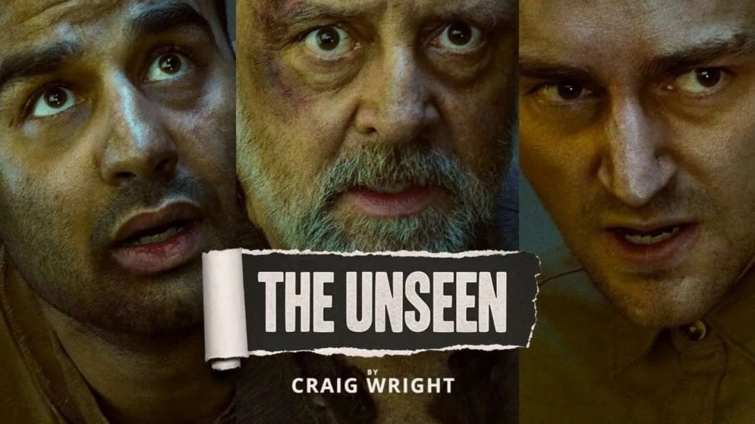 Richard Harrington stars as political prisoner Wallace in new play ’The Unseen’ which premieres at Hammersmith’s Riverside Theatre tonight