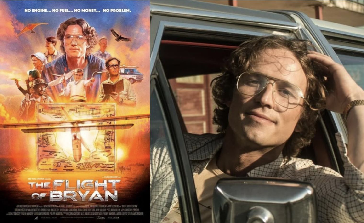 Jordan Renzo stars as Bryan Allen in docu-drama ’The Flight of Bryan’ which is released in selected cinemas today