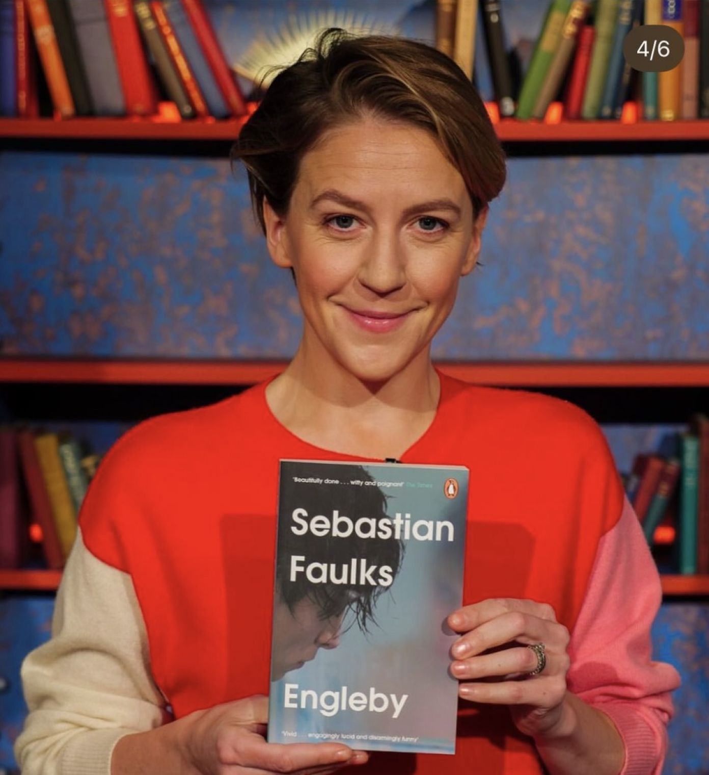 Catch Gemma Whelan on tonight's episode of ‘Between the Covers’ with Sara Cox, talking about her favourite book, ‘Engleby’ by Sebastian Faulks