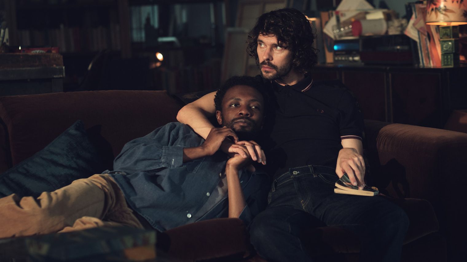 Omari Douglas stars alongside Keira Knightley, Sarah Lancashire and Ben Whishaw in ‘Black Doves’ which premieres on Netflix today