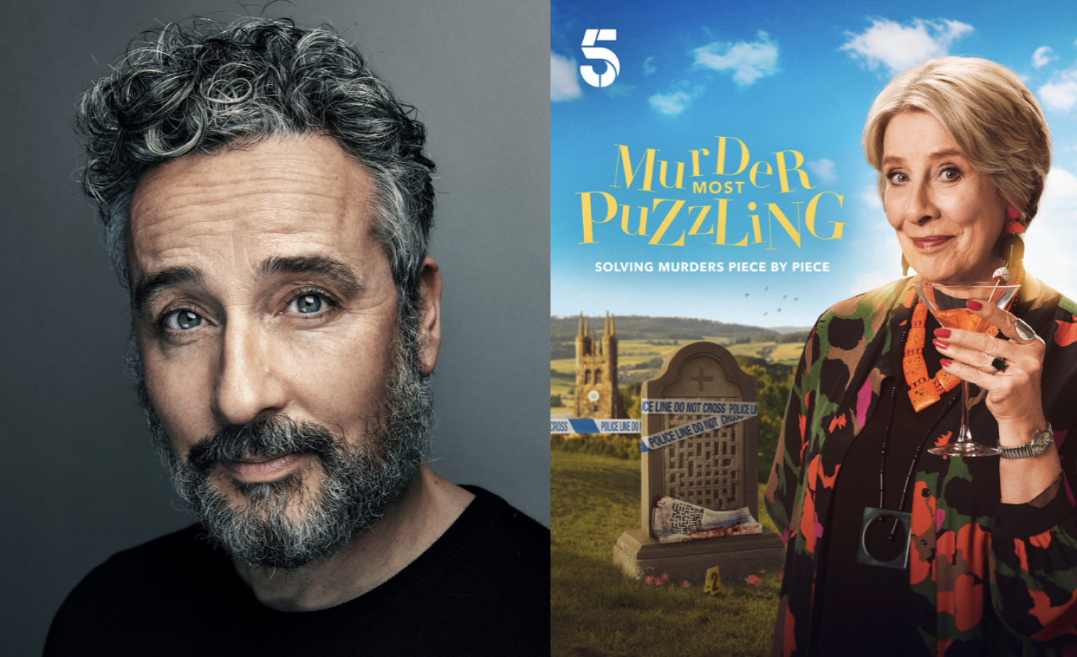 Aidan McArdle guest stars as prison boss Governor Peacock in Episode 2 of ‘Murder Most Puzzling’ which starts at 8pm tonight on Channel 5