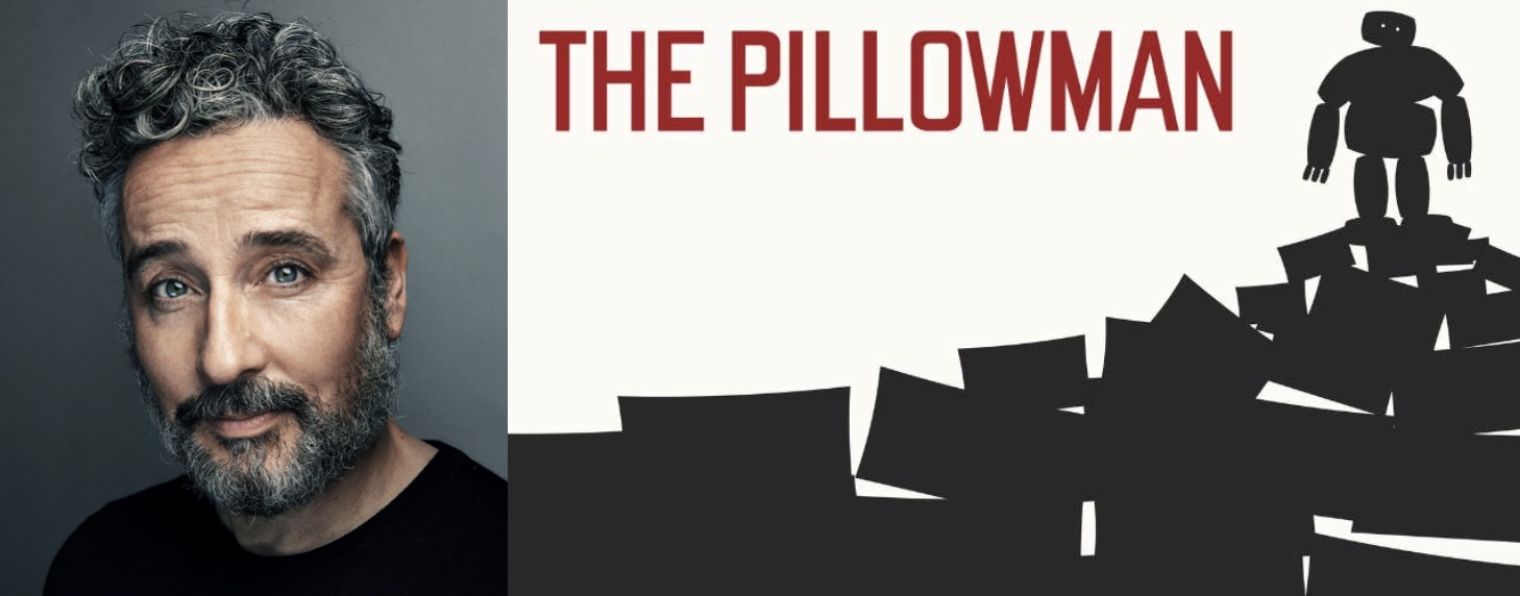 Aidan McArdle stars as Detective Tupolski in a new production of ’The Pillowman’ which premieres at Dublin’s The Gate Theatre tonight